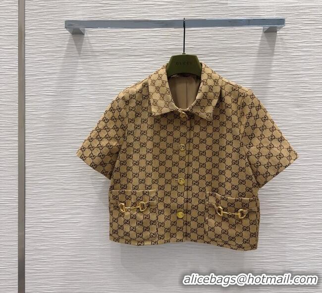 Market Sells Gucci GG Top and Shorts G041445 Beige 2026