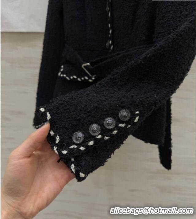Traditional Discount Chanel Tweed Jacket CH032519 Black 2026