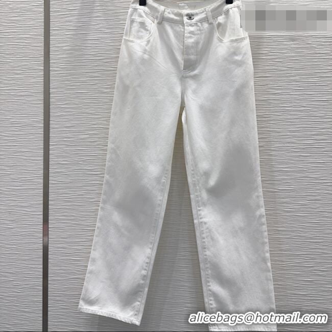 Best Quality Chanel Cotton Jeans CH032407 White 2026