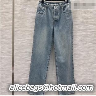 Discount Design Chanel Cotton Jeans CH032407 Blue 2026