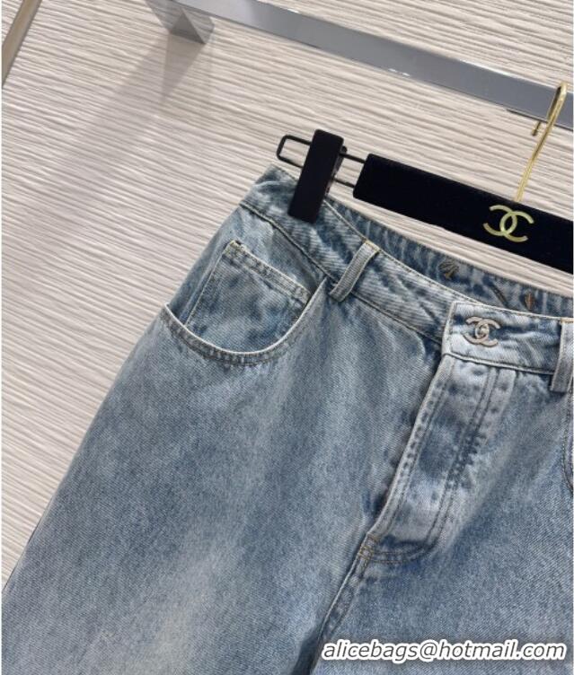 Discount Design Chanel Cotton Jeans CH032407 Blue 2026