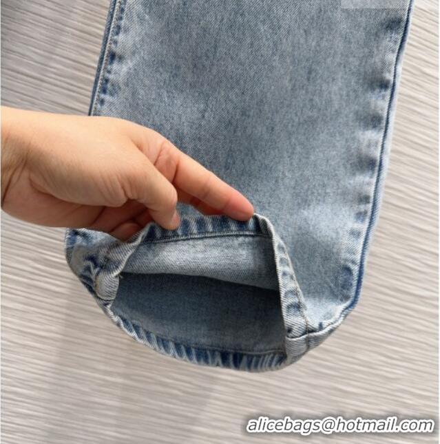 Discount Design Chanel Cotton Jeans CH032407 Blue 2026