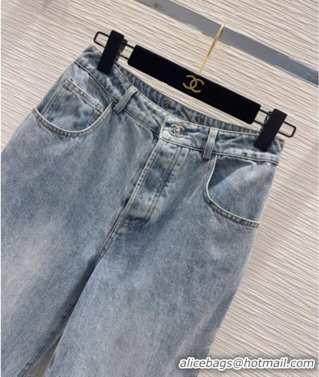 Discount Design Chanel Cotton Jeans CH032407 Blue 2026