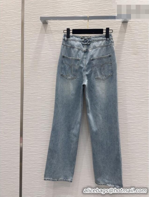 Discount Design Chanel Cotton Jeans CH032407 Blue 2026
