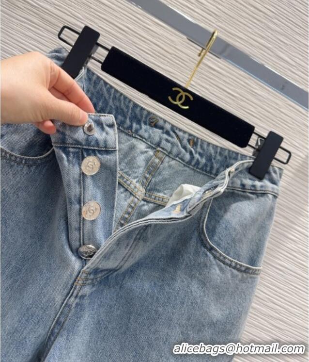 Discount Design Chanel Cotton Jeans CH032407 Blue 2026