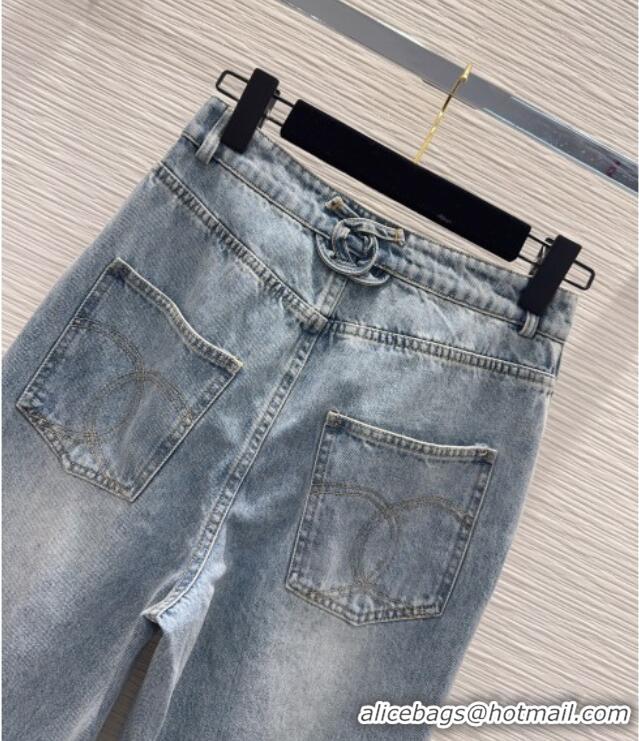 Discount Design Chanel Cotton Jeans CH032407 Blue 2026