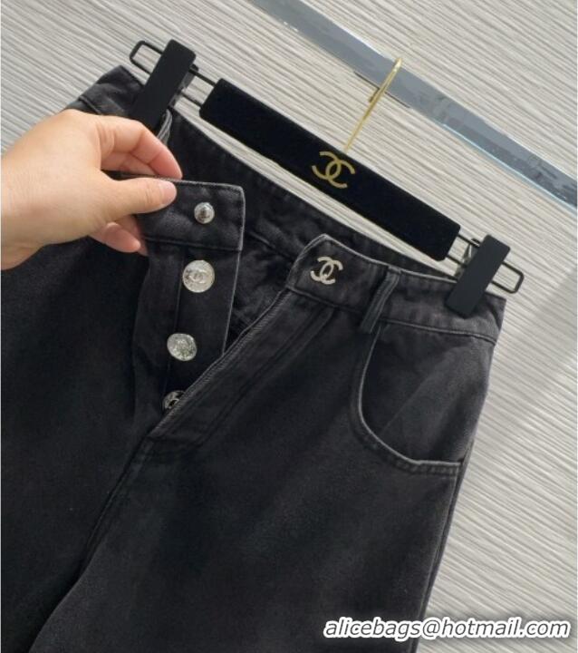 Reasonable Price Chanel Cotton Jeans CH032407 Black 2026