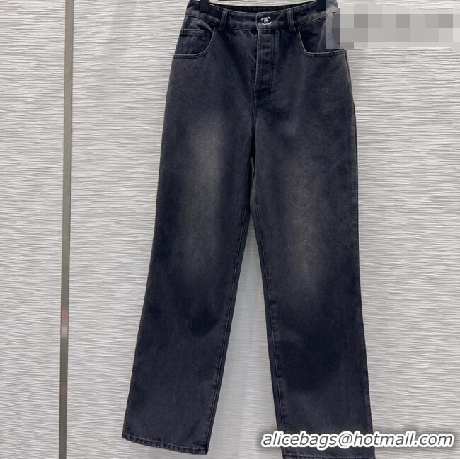 Reasonable Price Chanel Cotton Jeans CH032407 Black 2026