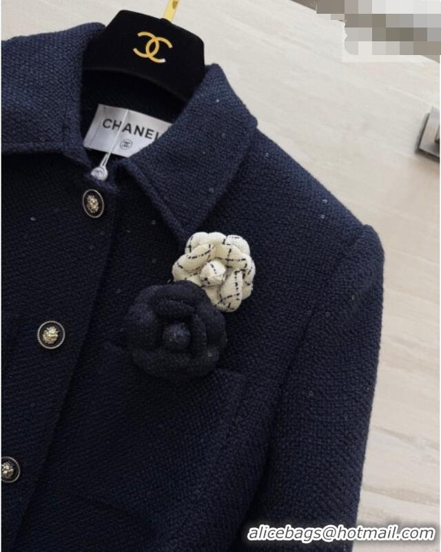 Buy Cheap Discount Chanel Tweed Jacket CH032556 Blue 2026