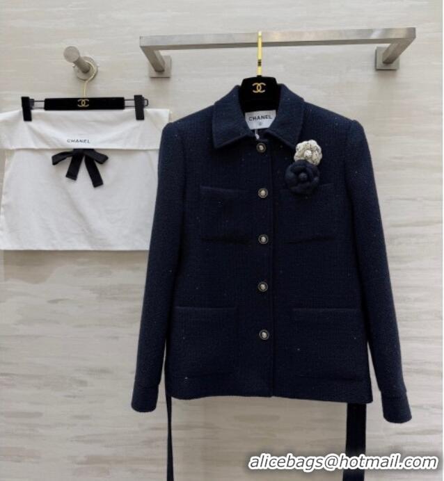 Buy Cheap Discount Chanel Tweed Jacket CH032556 Blue 2026