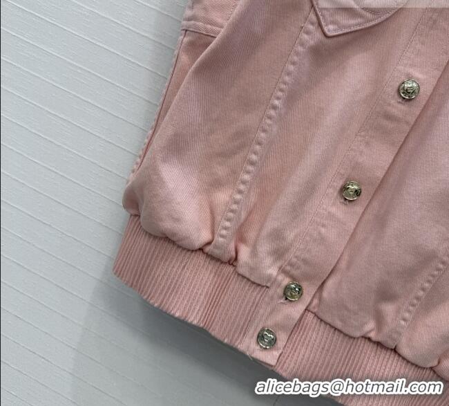 Top Grade Discount Chanel Denim Vest CH041003 Pink 2026