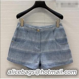 Buy Reasonable Price Chanel Denim Shorts CH041006 Blue 2026