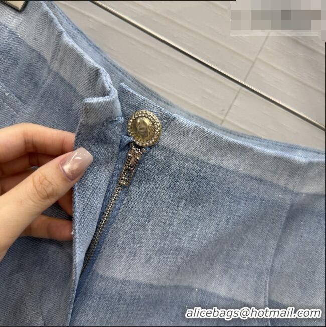 Buy Reasonable Price Chanel Denim Shorts CH041006 Blue 2026