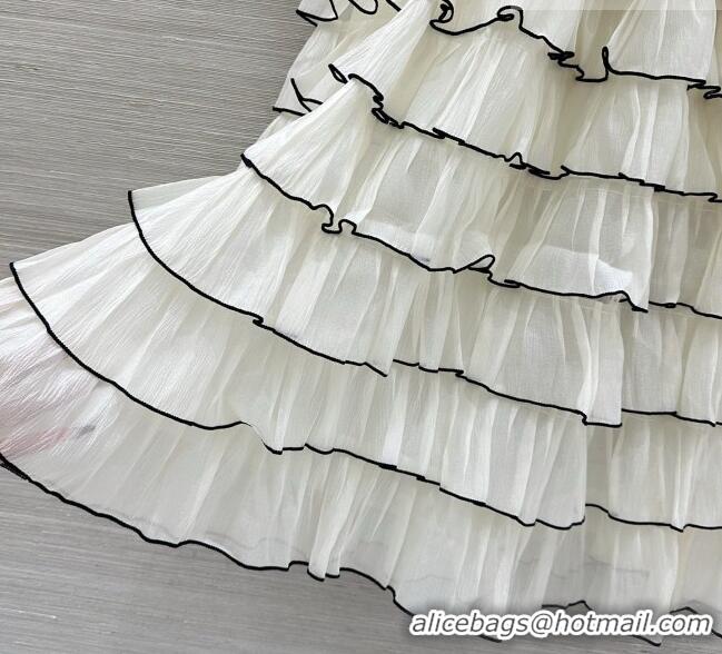 Famous Brand Discount Chanel Dress CH041009 Black/Beige 2026
