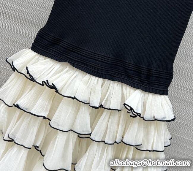 Famous Brand Discount Chanel Dress CH041009 Black/Beige 2026