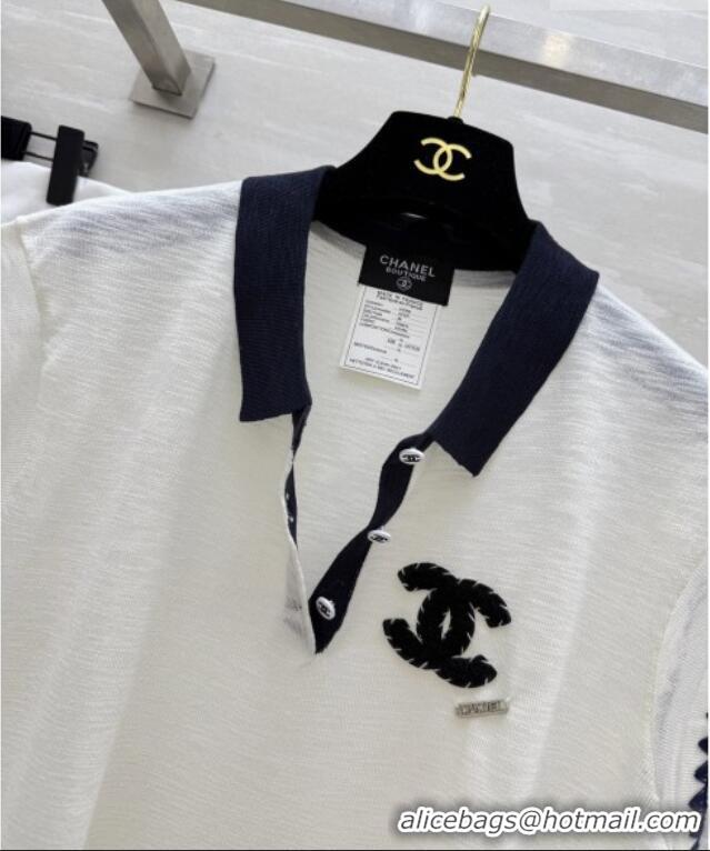 Buy Fashionable Chanel T-shirt CH041019 White 2026