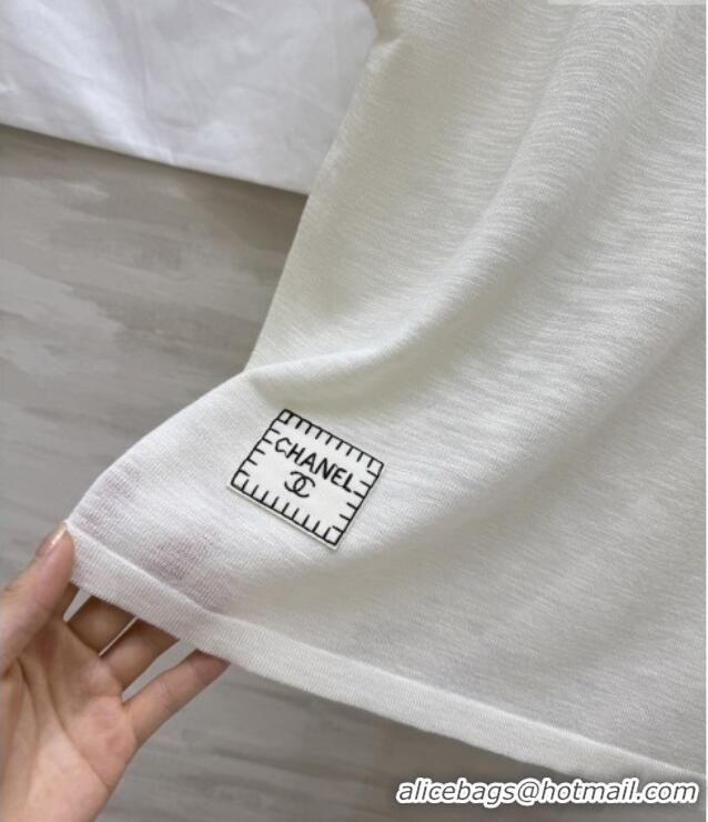 Buy Fashionable Chanel T-shirt CH041019 White 2026
