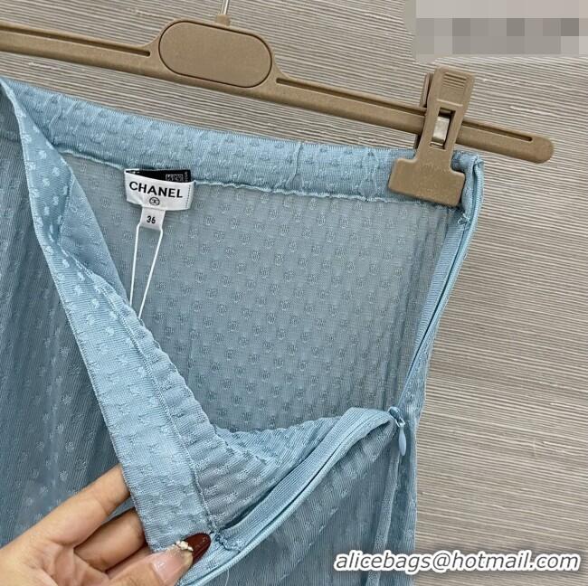 Low Price Chanel Knit Skirt CH040305 Green 2026