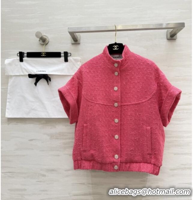 Market Sells Promotional Chanel Tweed Jacket CH041115 Pink 2026