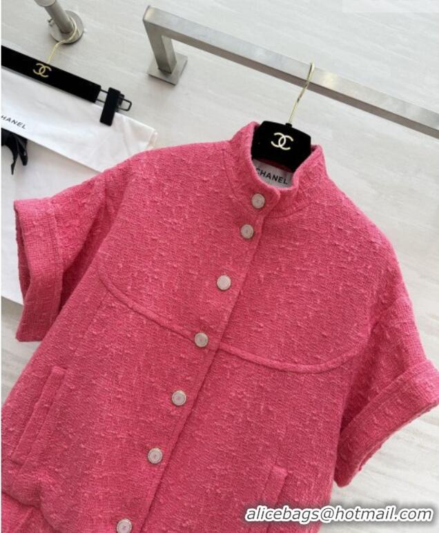 Market Sells Promotional Chanel Tweed Jacket CH041115 Pink 2026