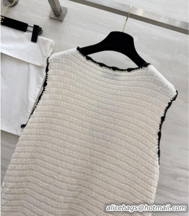 Well Crafted Discount Chanel Knit Dress CH041304 Beige 2026