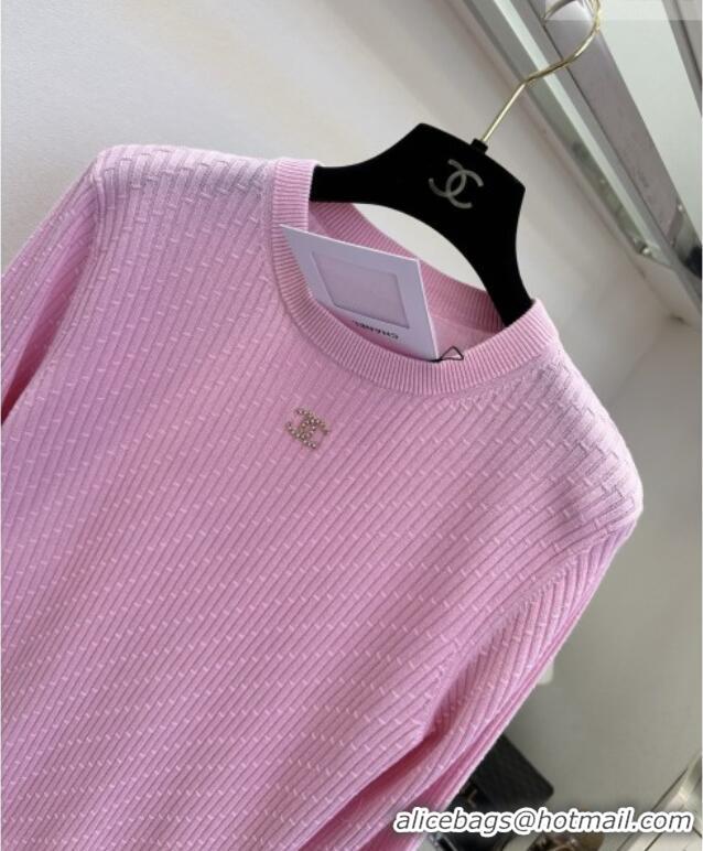 Buy Promotional Chanel Knit Sweater CH041422 Pink 2026