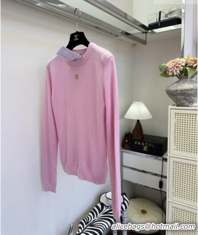 Buy Promotional Chanel Knit Sweater CH041422 Pink 2026