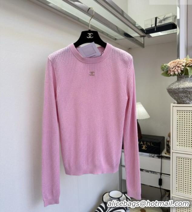 Buy Promotional Chanel Knit Sweater CH041422 Pink 2026