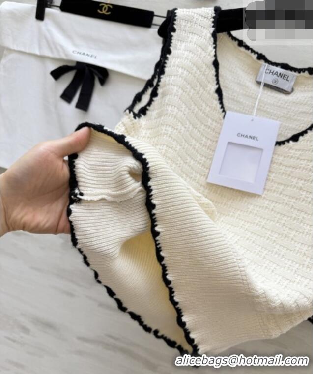 Discount Cheap Chanel Knit Vest and Skirt CH041424 2026