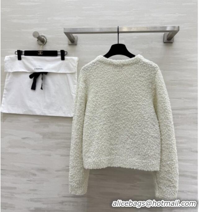 Traditional Inexpensive Chanel Cardigan CH041350 White 2026