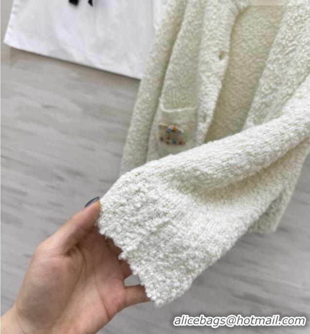 Traditional Inexpensive Chanel Cardigan CH041350 White 2026