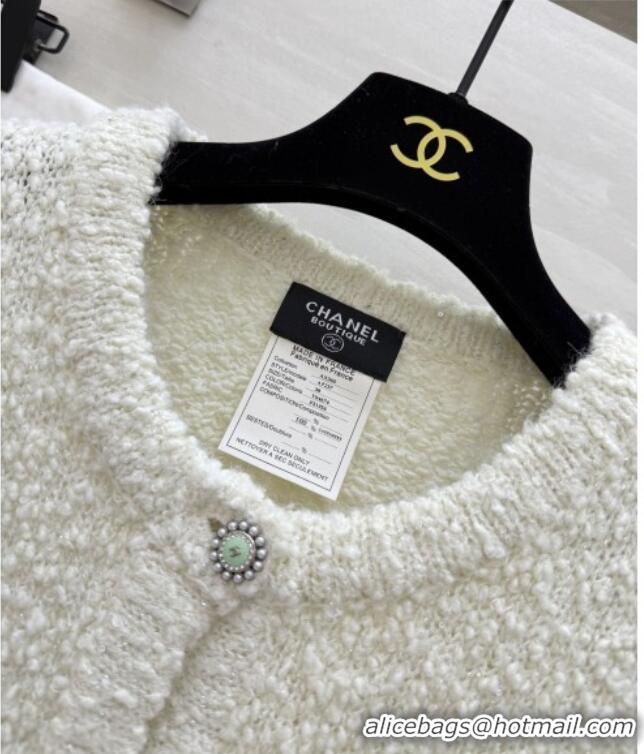 Traditional Inexpensive Chanel Cardigan CH041350 White 2026