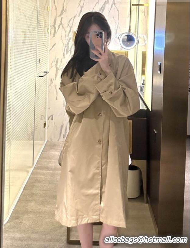 Buy New Cheap Chanel Trench Coat CH041451 Khaki 2026