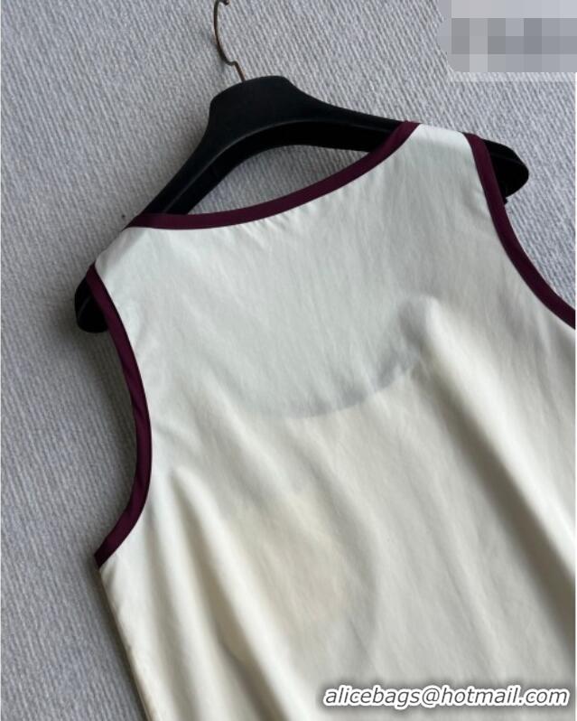 Grade Discount Chanel Cotton Vest CH042201 White 2026