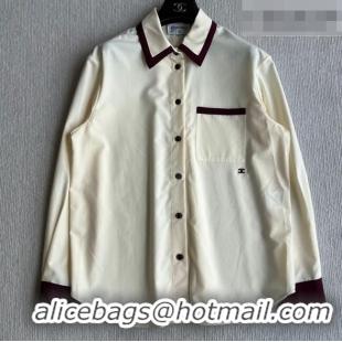 Famous Brand Chanel Cotton Shirt CH042201 White 2026
