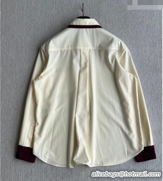 Famous Brand Chanel Cotton Shirt CH042201 White 2026