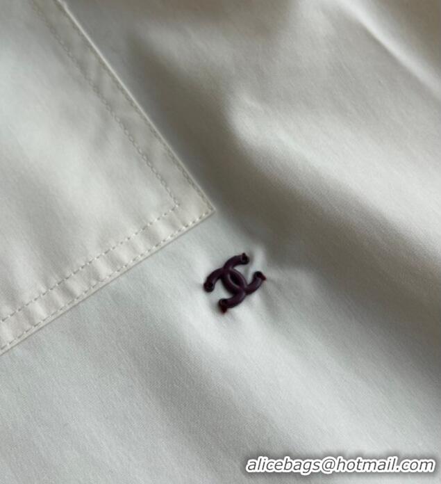 Famous Brand Chanel Cotton Shirt CH042201 White 2026