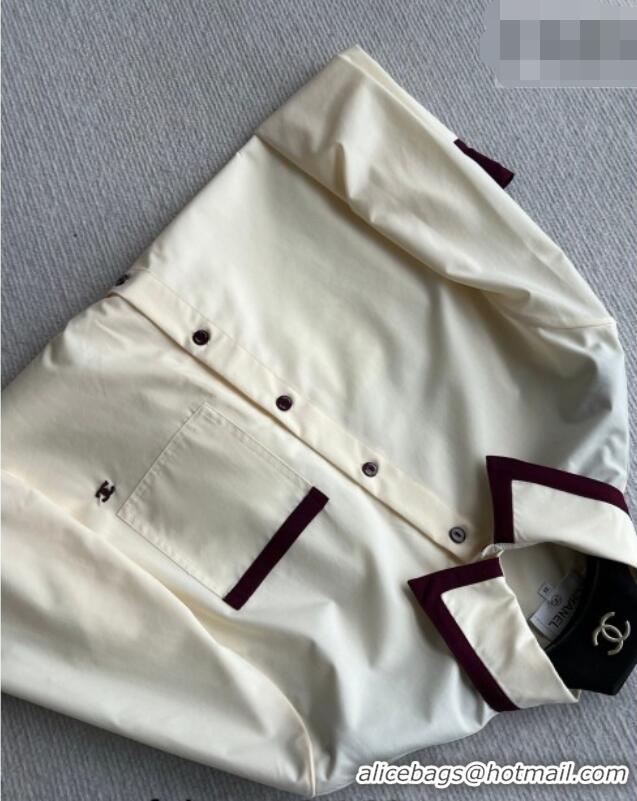 Famous Brand Chanel Cotton Shirt CH042201 White 2026