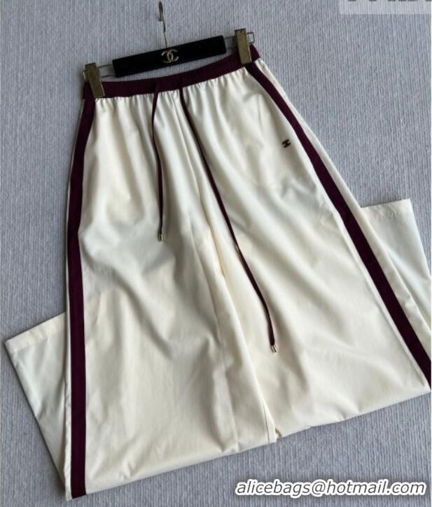 Buy Grade Discount Chanel Cotton Pants CH042201 White 2026