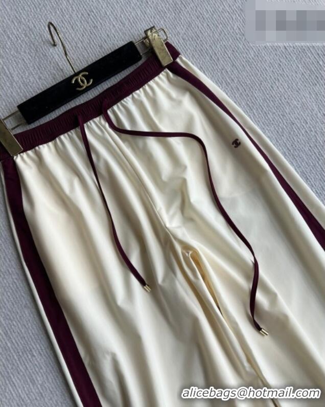 Buy Grade Discount Chanel Cotton Pants CH042201 White 2026