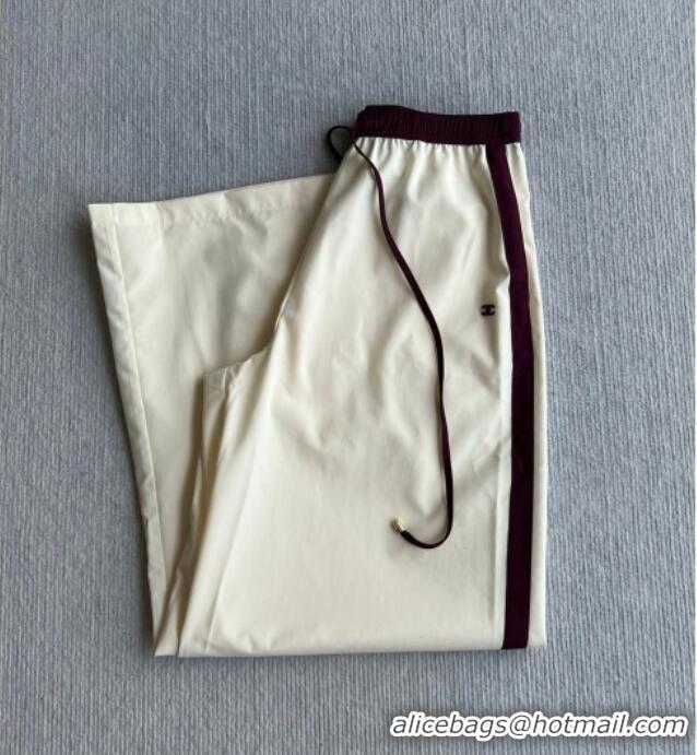 Buy Grade Discount Chanel Cotton Pants CH042201 White 2026