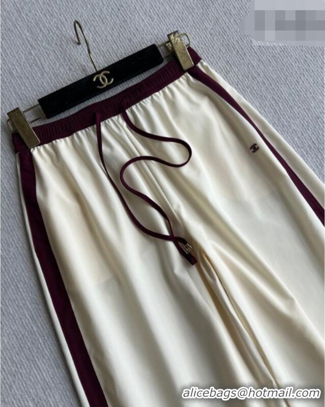 Buy Grade Discount Chanel Cotton Pants CH042201 White 2026