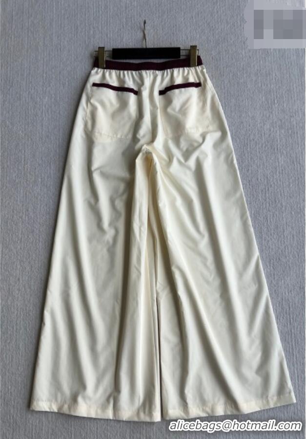 Buy Grade Discount Chanel Cotton Pants CH042201 White 2026