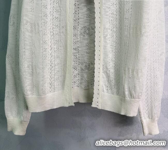 Buy Fashionable Chanel Cardigan CH042204 White 2026