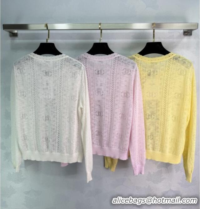 Popular Style Cheap Chanel Cardigan CH042204 Yellow 2026