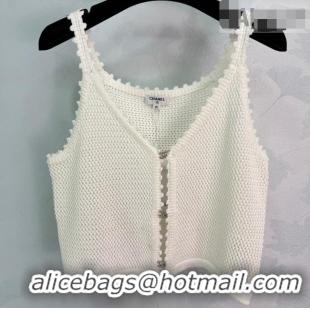 Market Sells Chanel Short Knit Vest CH042209 White 2026