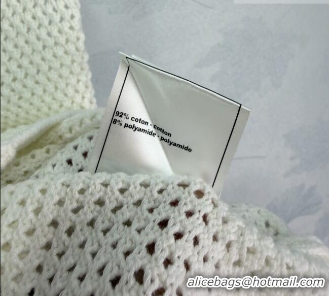 Market Sells Chanel Short Knit Vest CH042209 White 2026