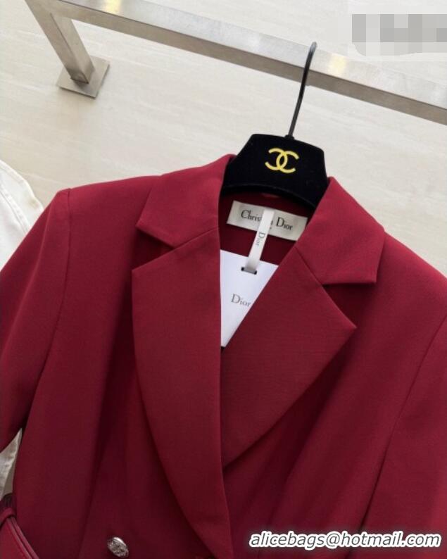 Unique Grade Chanel Mesh Dress with Strass CH042216 Red 2026