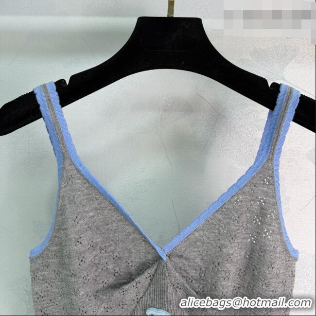 ​Cheapest Chanel Wool Vest CH042305 Grey 2026