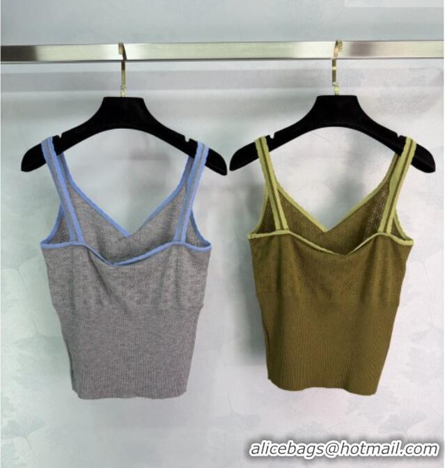 Promotion Inexpensive Chanel Wool Vest CH042305 Green 2026